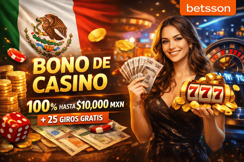 Betsson impulsa su presencia en México con un bono de casino reforzado
