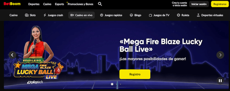 Live casino betboom