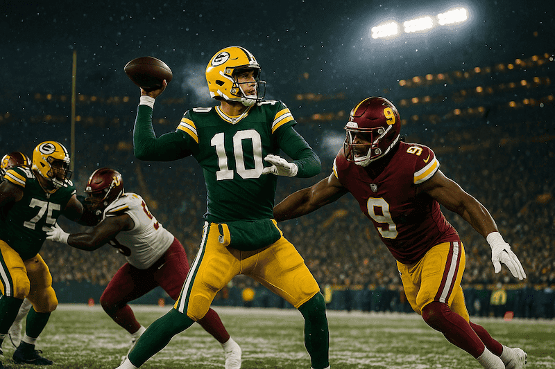 Washington Commanders vs Green Bay Packers: hora, dónde verlo y lo esencial del TNF