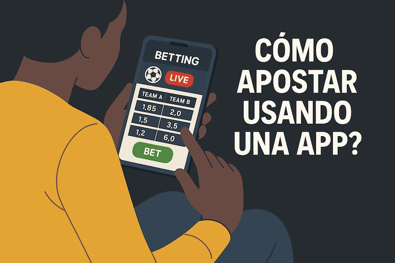 apostar desde una aplicación