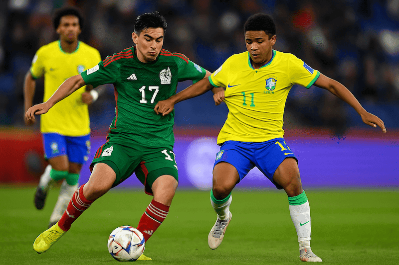 México debuta con empate ante Brasil y ahora va por más frente a España