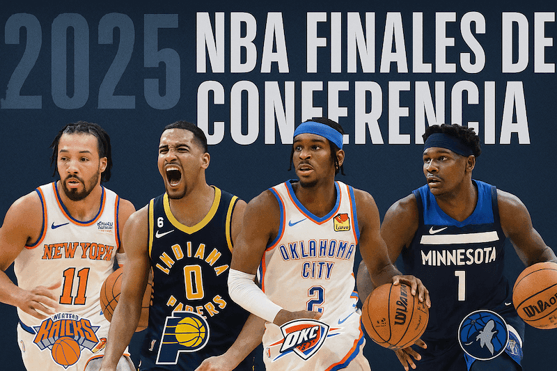 NBA 2025: Las Finales de Conferencia presentan una nueva era de campeones
