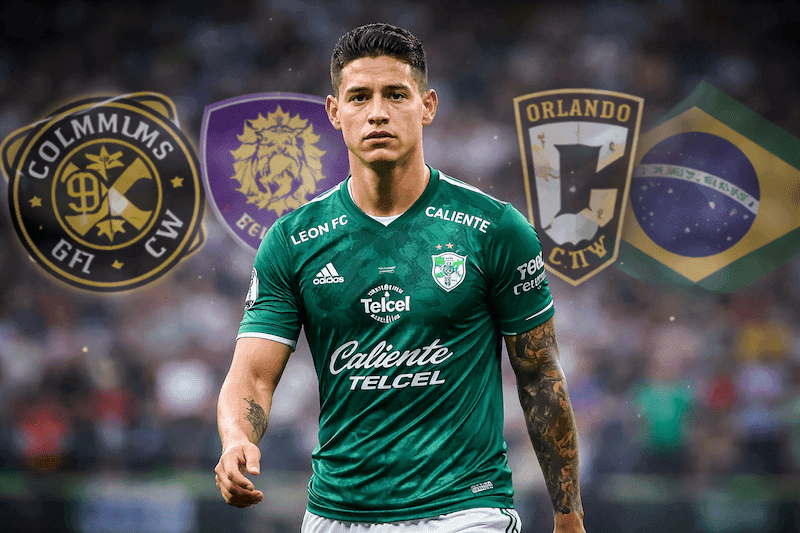 James Rodríguez no encuentra equipo y su futuro se aleja de México
