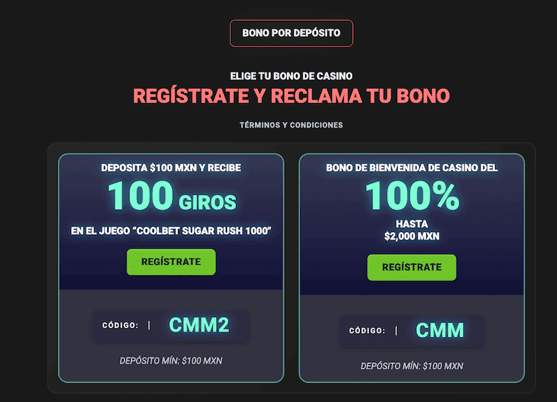 Juega en coolbet casino MX 