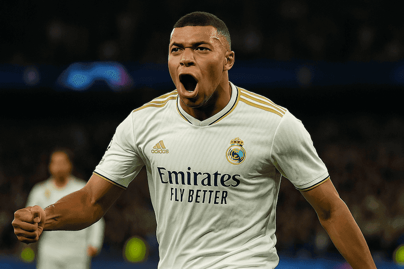 Mbappé, en duda ante el Manchester City y enciende las alarmas del Real Madrid