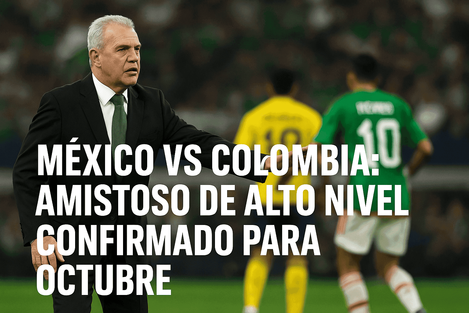 México vs Colombia: amistoso de alto nivel confirmado para octubre