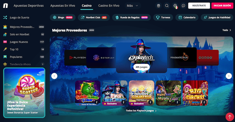 proveedores novibet casino MX