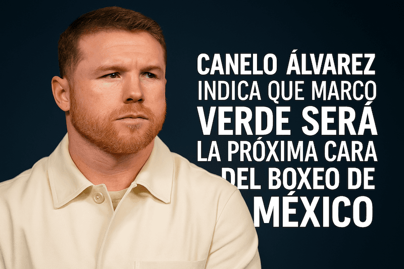 ¿El nuevo Canelo? Saúl Álvarez revela quién será la próxima gran figura del boxeo mexicano