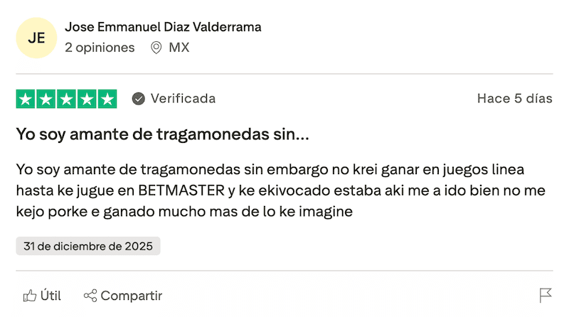 opiniones betmaster