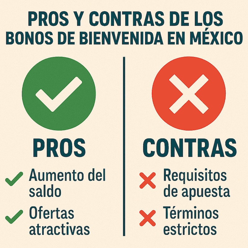 ventajas bonos bienvenida