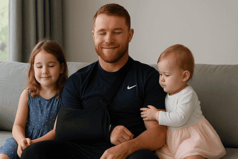 Canelo Álvarez reaparece tras su operación luego de la derrota ante Terence Crawford