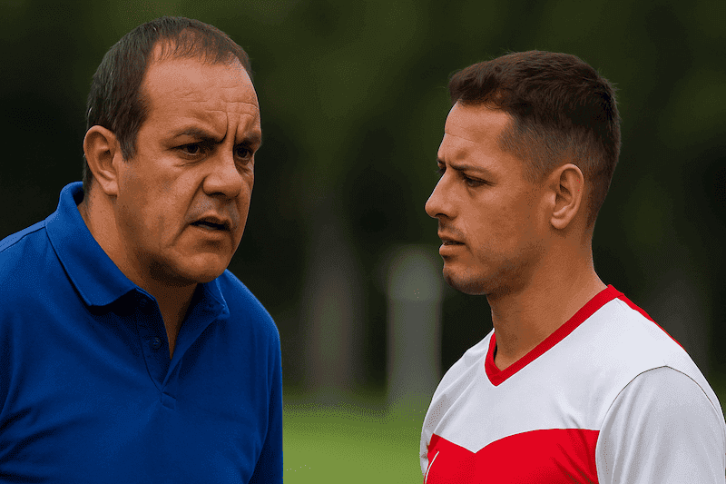 Blanco y su mensaje a Chicharito antes del Clásico Nacional