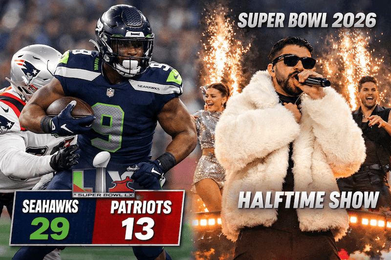 Super Bowl 2026: Seahawks dominan y se coronan campeones con un show inolvidable