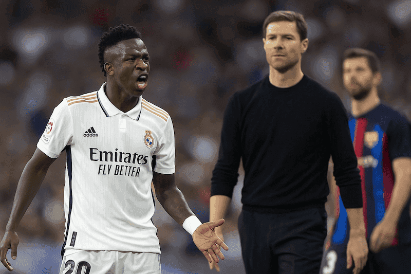 El Real Madrid llama al orden a Vinicius tras el Clásico