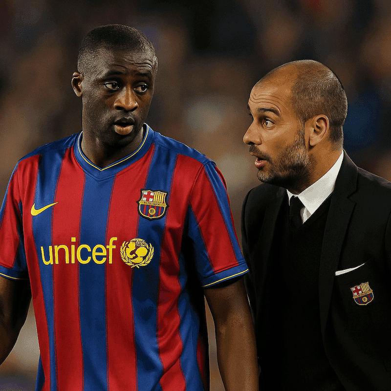 Yaya Touré reaviva su conflicto con Pep Guardiola: