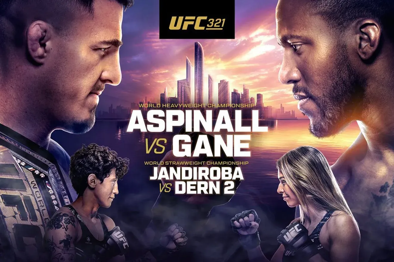 UFC 321: Aspinall vs Gane — La gran cita en Abu Dabi y todo lo que debes saber
