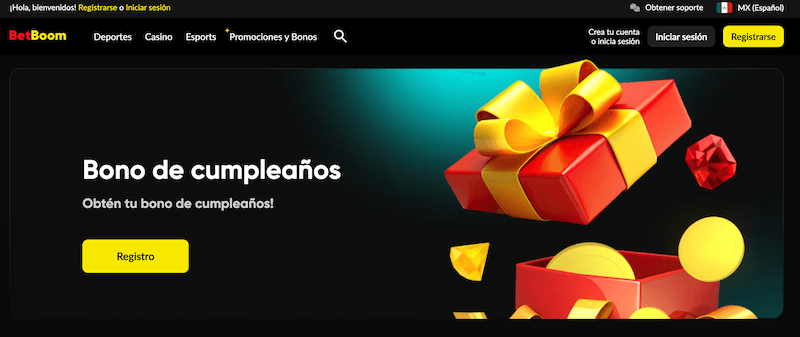 oferta cumpleaños betboom casino